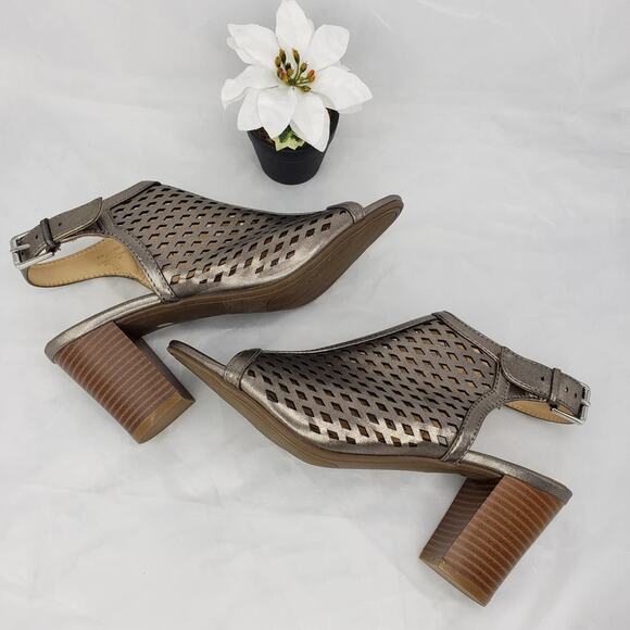 Liz Claiborne Gemma‎ Heel Sandals Sz 8.5M - Picture 6 of 7